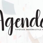 Agenda Font - Featured Image