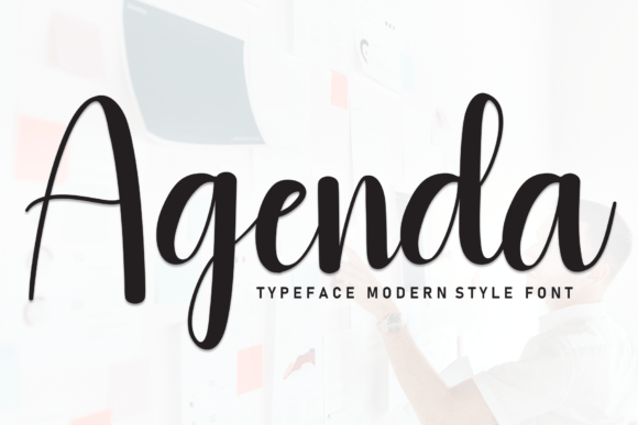 Agenda Font - Featured Image