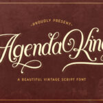 Agenda King Font - Featured Image