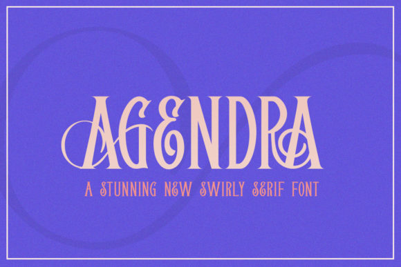Agendra Font - Featured Image