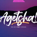 Agethsa Font - Featured Image