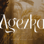 Agezka Font - Featured Image