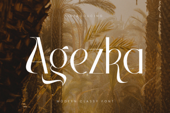 Agezka Font - Featured Image