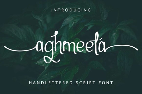Aghmeeta Font - Featured Image