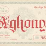 Aghony Font - Featured Image