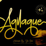Agilaque Font - Featured Image