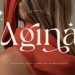 Agina Font Font - Featured Image
