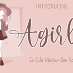 Agirly Font - Featured Image