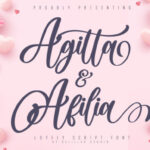 Agitta Afilia Font - Featured Image
