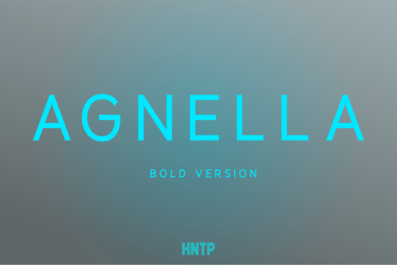 Agnella Bold Font - Featured Image