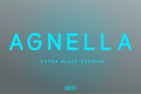 Agnella Extra Black Font - Featured Image