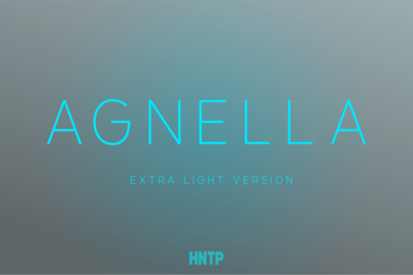Agnella Extra Light Font - Featured Image