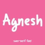 Agnesh Font - Featured Image