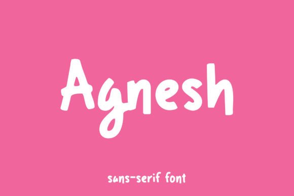 Agnesh Font - Featured Image