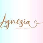 Agnesia Font - Featured Image