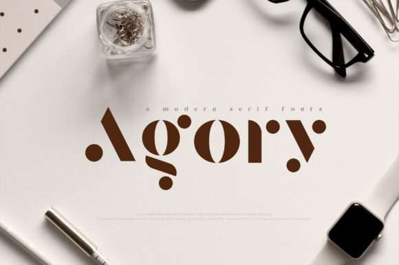 Agory Font - Featured Image