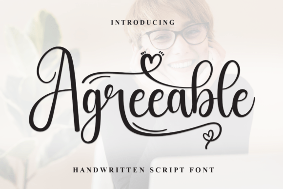 Agreeable Font - Featured Image