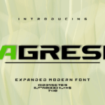 Agresi Font - Featured Image