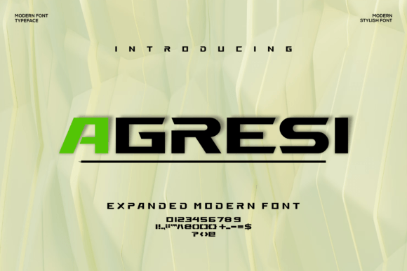 Agresi Font - Featured Image