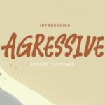 Agressive Font - Featured Image
