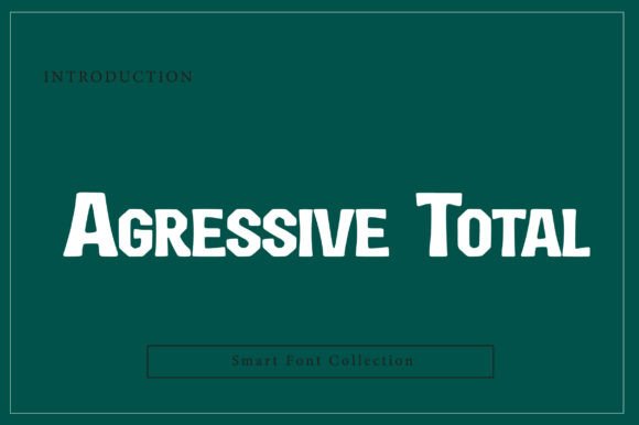 Agressive Total Font - Featured Image