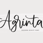 Agrinta Font - Featured Image