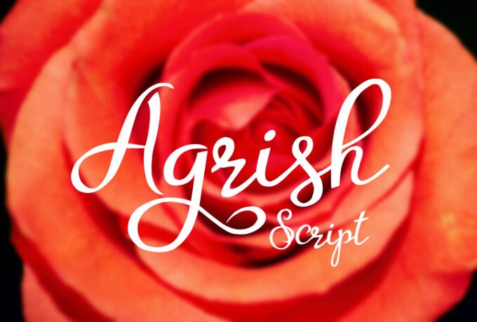 Agrish Font - Featured Image