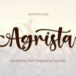 Agrista Font - Featured Image