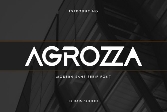 Agrozza Font - Featured Image
