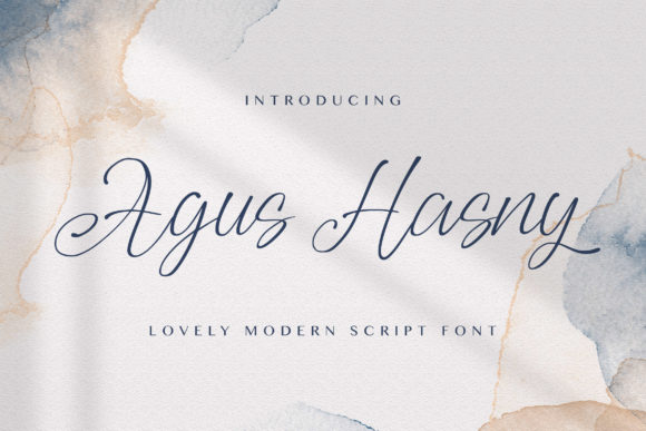 Agus Hasny Font - Featured Image