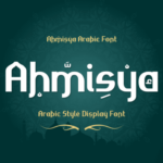 Ahmisya Font - Featured Image