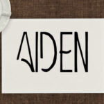 Aiden Font - Featured Image