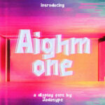 Aighmone Font - Featured Image