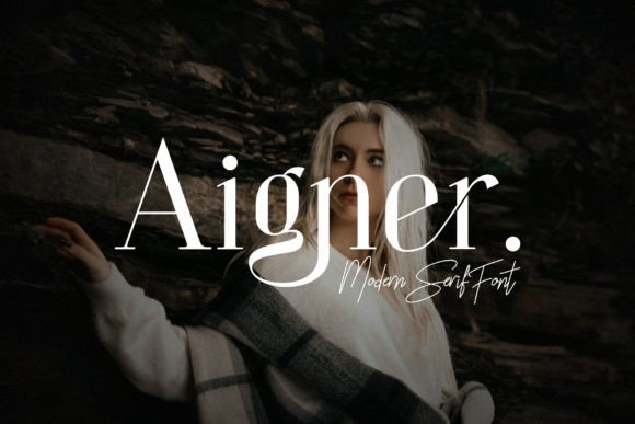 Aigner Font - Featured Image