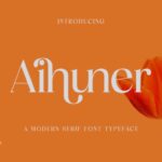 Aihuner Font - Featured Image