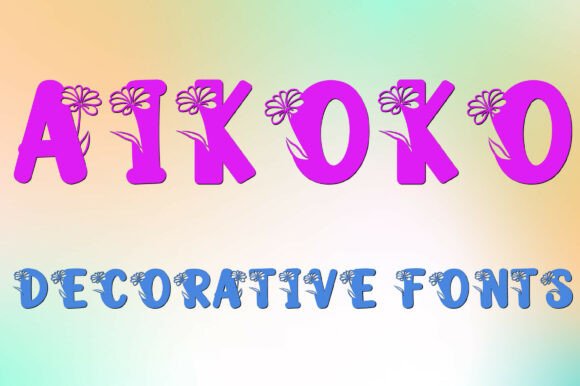 Aikoko Font - Featured Image