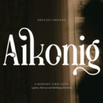Aikonig Font - Featured Image