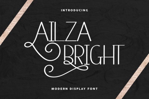 Ailza Bright Font - Featured Image