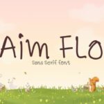 Aim Flo Font - Featured Image