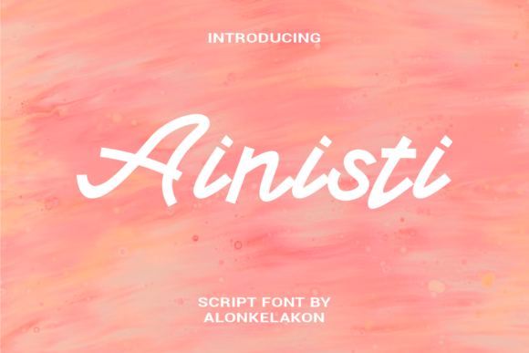 Ainisti Font - Featured Image
