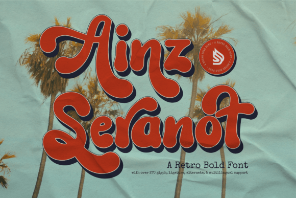 Ainz Seranot Font - Featured Image