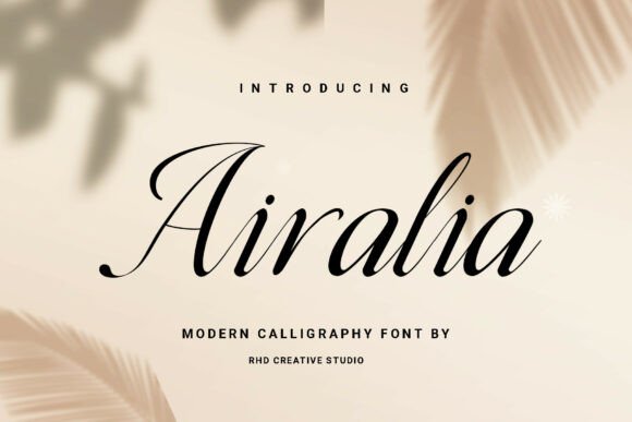 Airalia Font - Featured Image