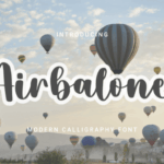 Airbalone Font - Featured Image