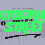 Airborne Street Font - Featured Image