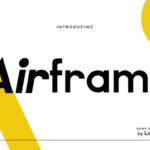 Airframe Font - Featured Image