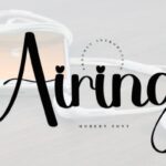 Airing Font - Featured Image