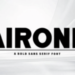 Airone Font - Featured Image