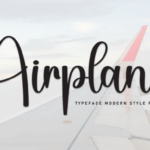 Airplane Font - Featured Image