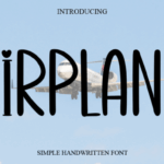 Airplane Font - Featured Image