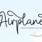 Airplane Font - Featured Image